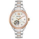 montre automatique femme bulova diamond 98p170