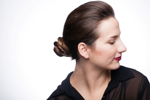 tuto chignon bas