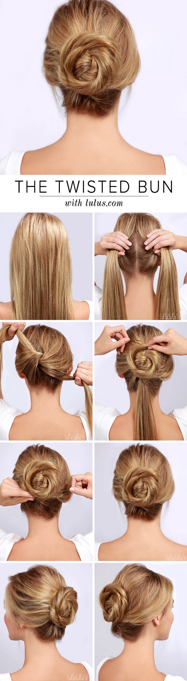 tuto chignon facile