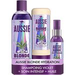 shampoing violet aussie blonde hydratation